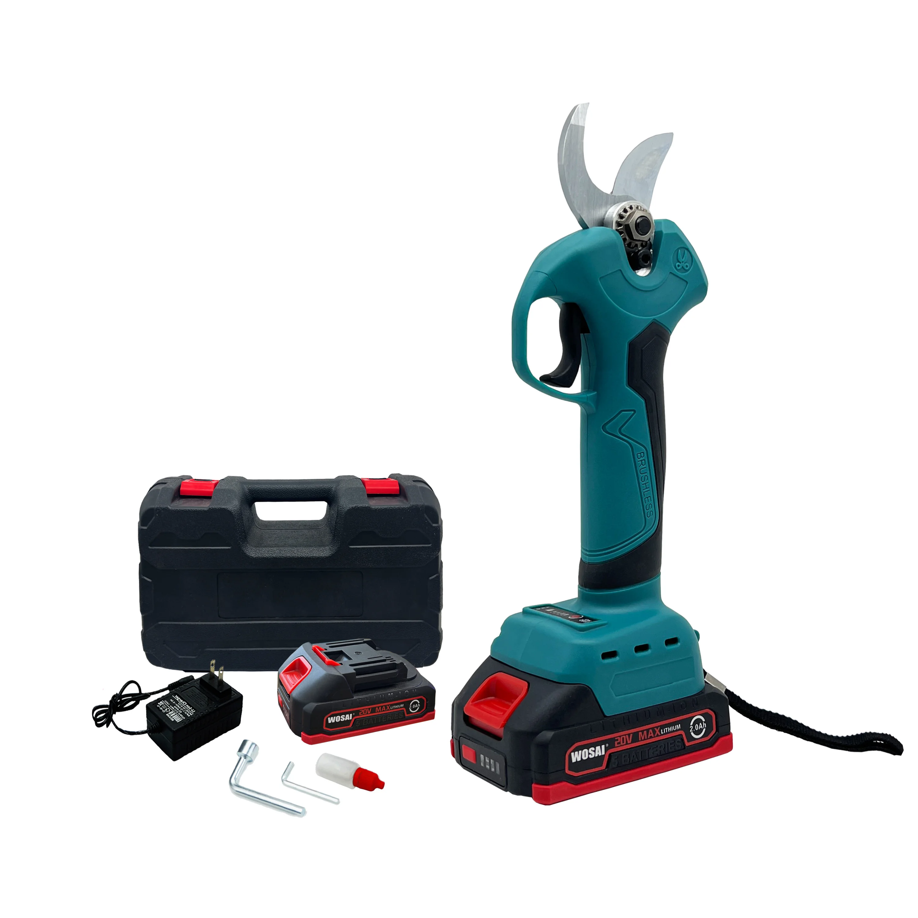 WOSAI Best Electric Pruner Cordless Rechargeable Power Garden Pruning Shear electric scissors
