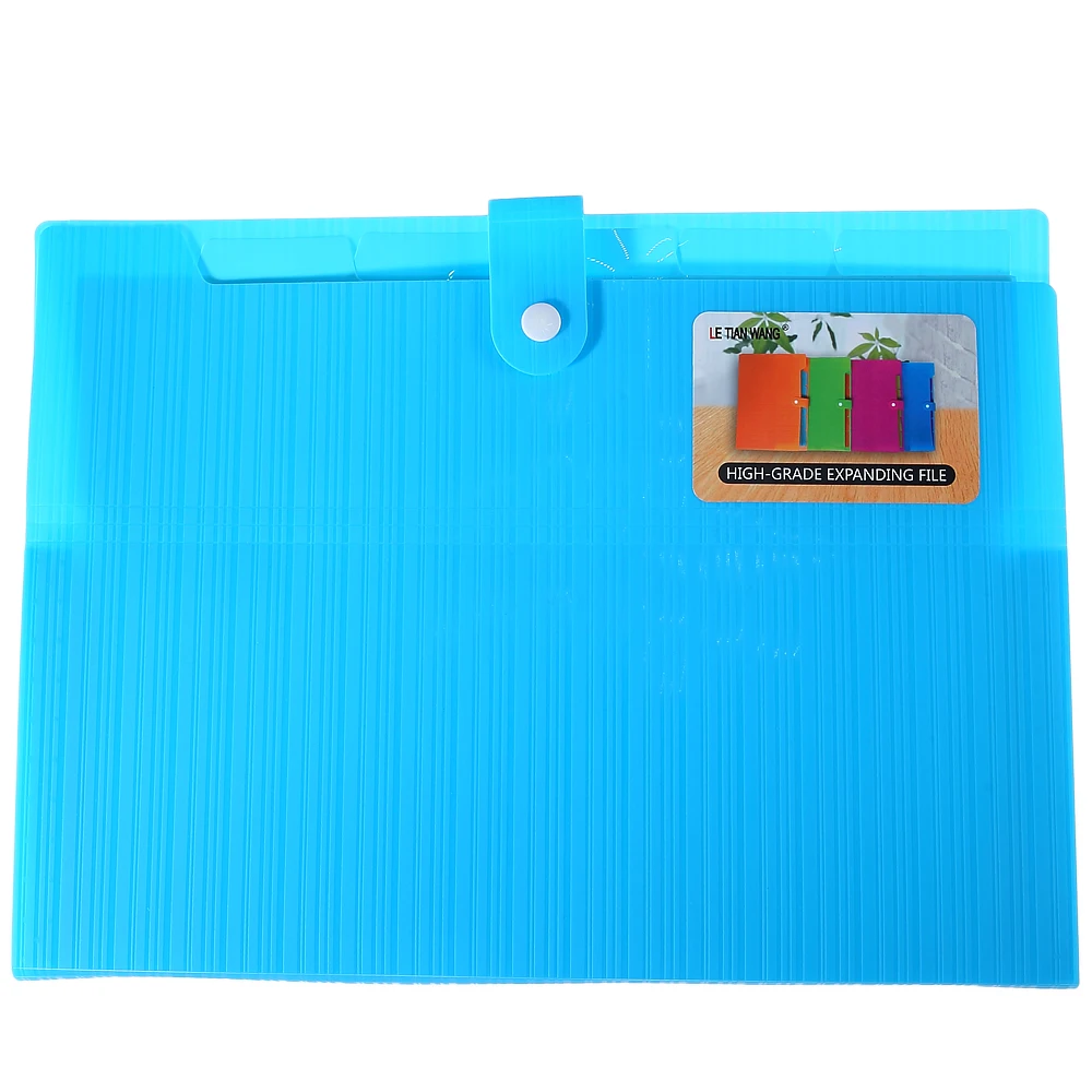 Wholesale pp cover easy carry expandable accordion file folder office  with pockets file folder