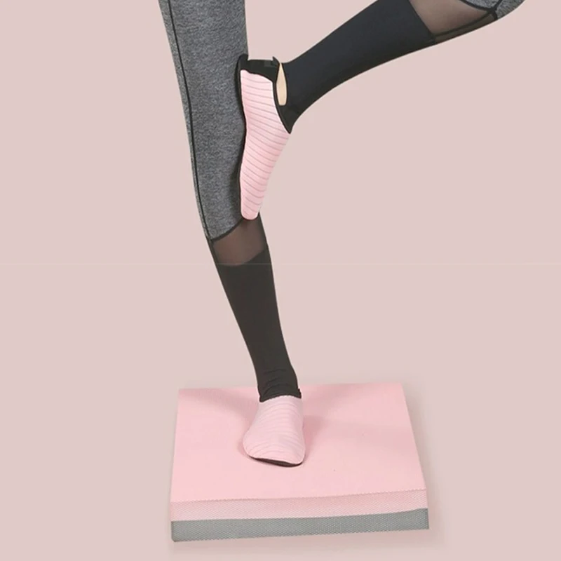 Balance Cushion - Thickened, Non-Slip, Eco-Friendly TPE, High-Density Foam, Portable for Yoga, Fitness, and Rehabilitation
