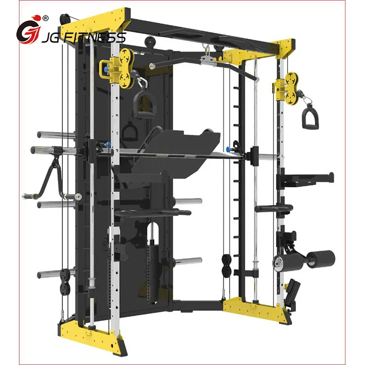 home fitness equipment cross trainer cable machine multi functional trainer with dual weight stack power rack workout equipment