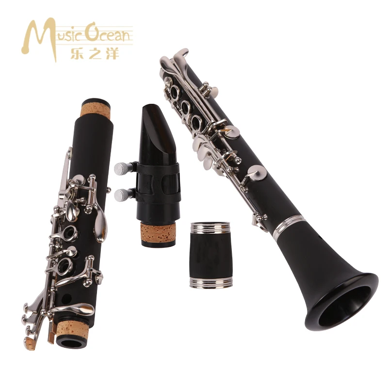 Lezhiyang Clarinet Bakelite Clarinet Factory Direct Sales C/Bb Clarinet