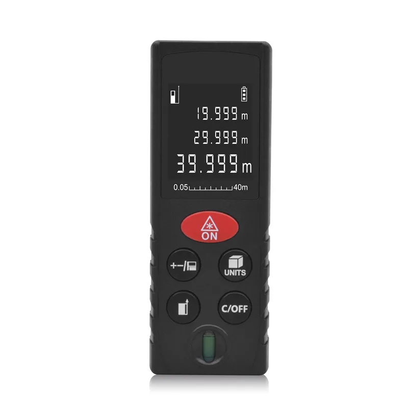 40 meters High Precision Portable Laser distance meter