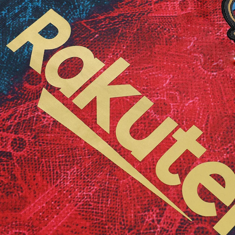 Custom printed sports t-shirt football jersey Barcelona tshirt 100% polyester world cup t shirt wholesale