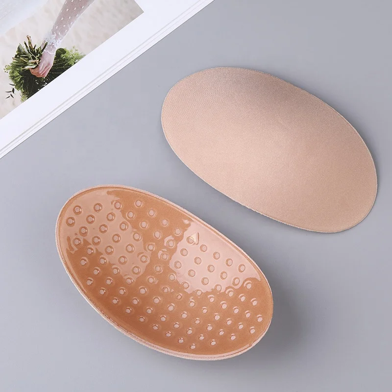 Soft Silicone Shoulder Push-up Pads Adhesive Shoulder Enhancer Pads Anti-Slip Shoulder Pads