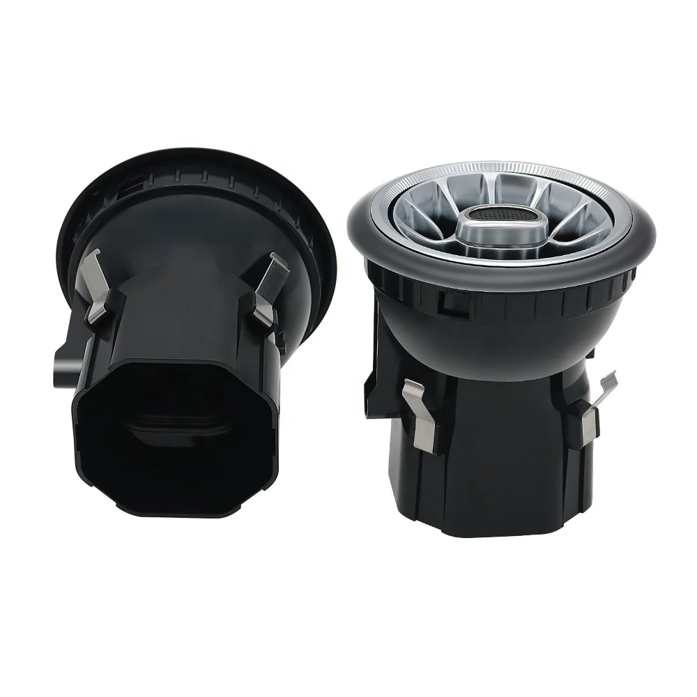 Auto 64 Colors Ambient Light Turbine Outlets Lamp Air Conditioner Air Vent LED Atmosphere Lights For 2016-2021 Benz W213