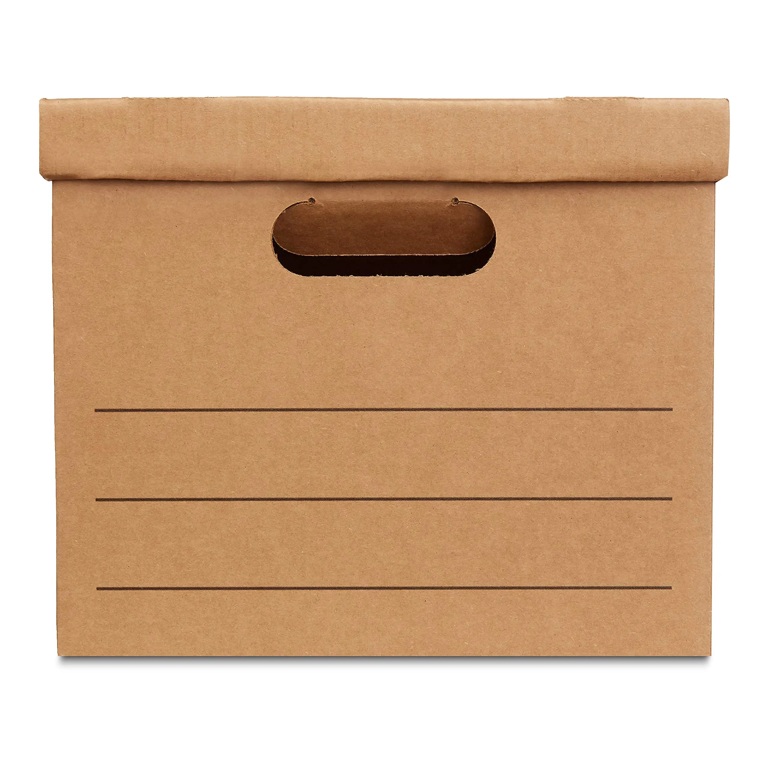 Wholesale Office Desktop Storage Stackable Organization Jewelry File Organizer Paper Box with Handle