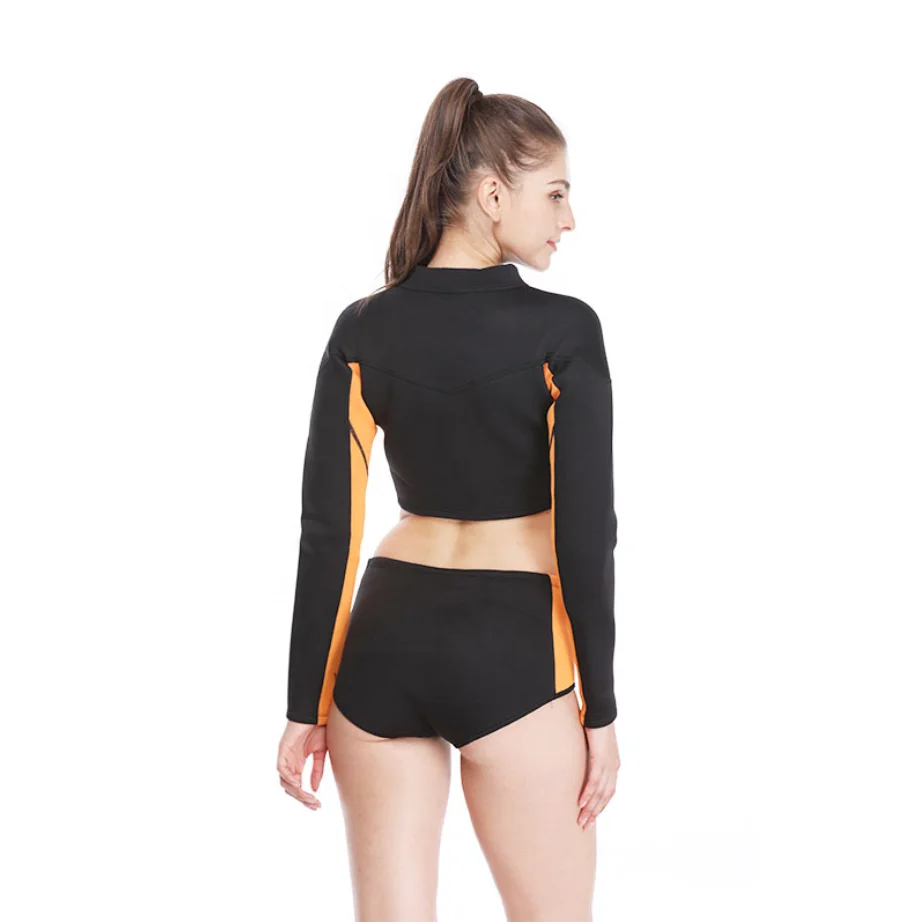 3mm neoprene wetsuit men and women surf custom logo Long Sleeve Surfing Swimming Diving Swimsuits Keep Warm for water sports