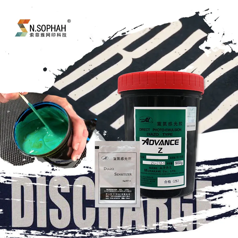 Good Quality No Diazo Sensitizer Direct Use Screen Printing SBQ Photo Emulsion