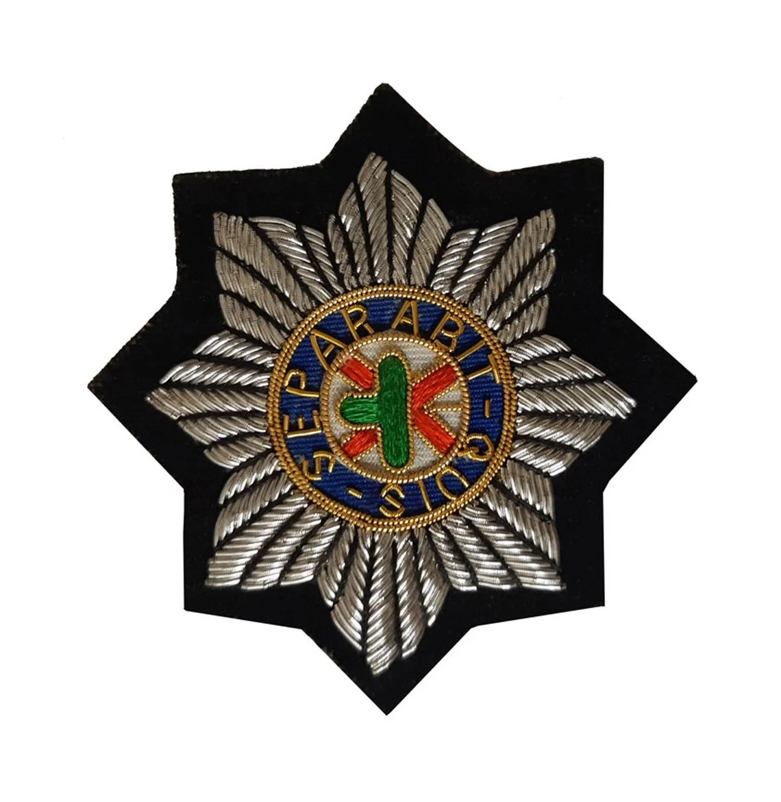 Cold Stream Guards Badge Hand Embroidered Military Officer Uniform Hand Made  Wire Blazer Badge