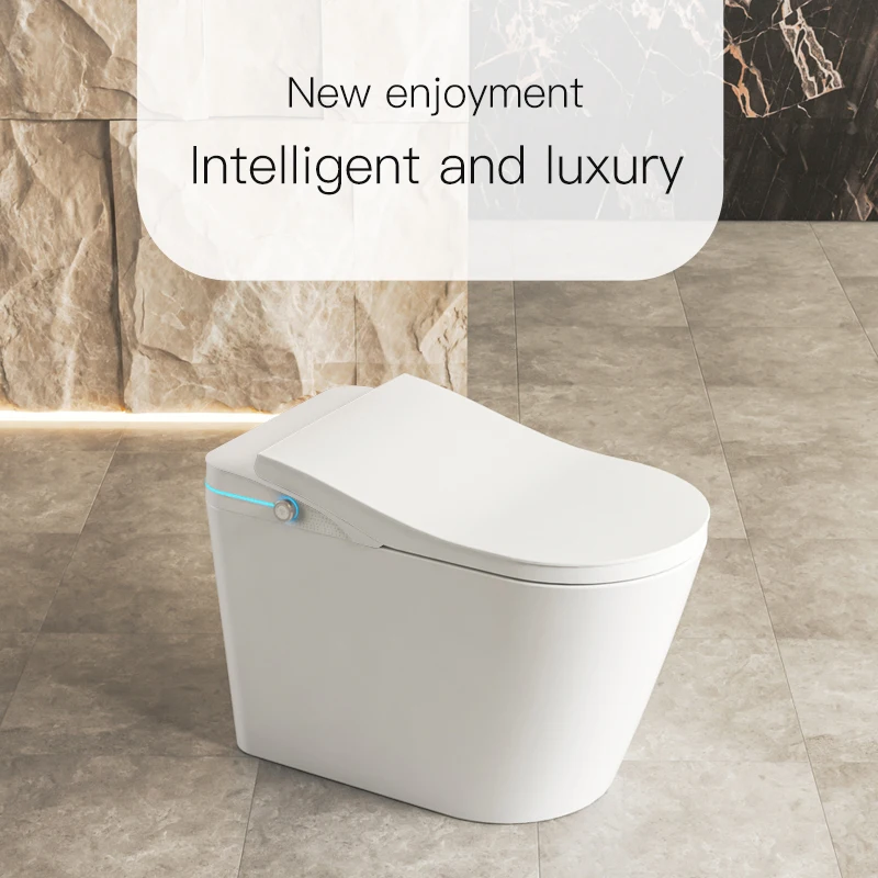 New Design Dual Flushing One-piece Ceramic Toilet Ceramic Bathroom Wc Toilet Smart Japanese Toilet Wc