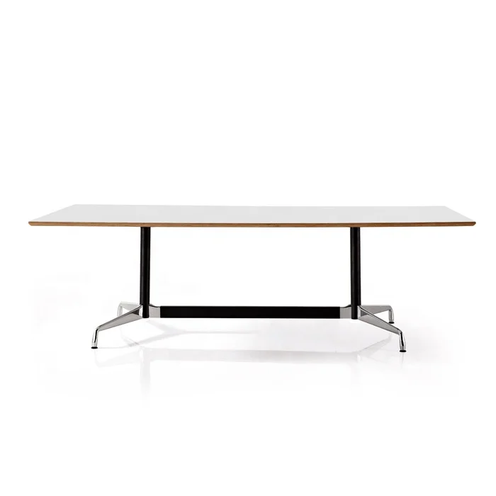 Big Size Sectional Meeting Table Segmented Aluminum Table Extendable Rectangle Office Table