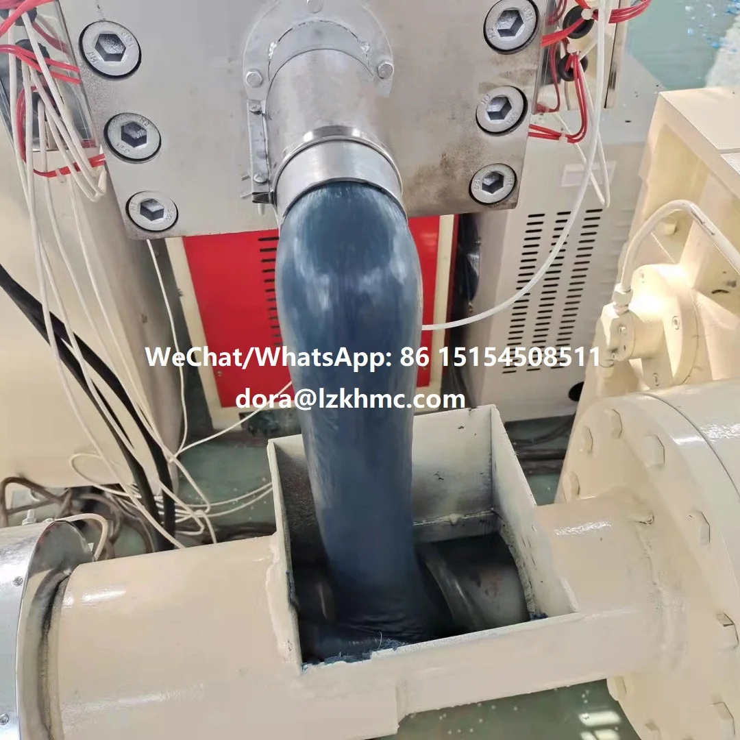 Automatic Two Stage PP PE PET Film Granulator Plastic Recycling Machine For Granules making