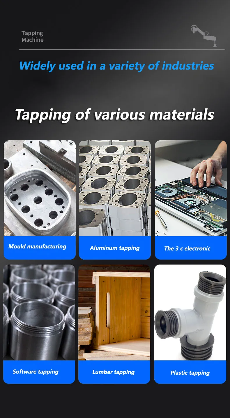 Automatic Servo Motor M16 Electric Tapping Machine CNC New Product 2020 32 Provided Restaurant Bench Head 1 Years 1 - 312 R.p.m