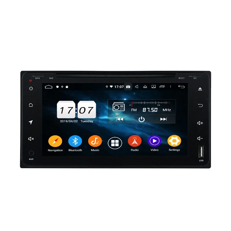 KD-6905 Wireless Carplay Auto Android 13 Multimedia Car Stereo Radio Audio DVD GPS Navigation for Toyota universal