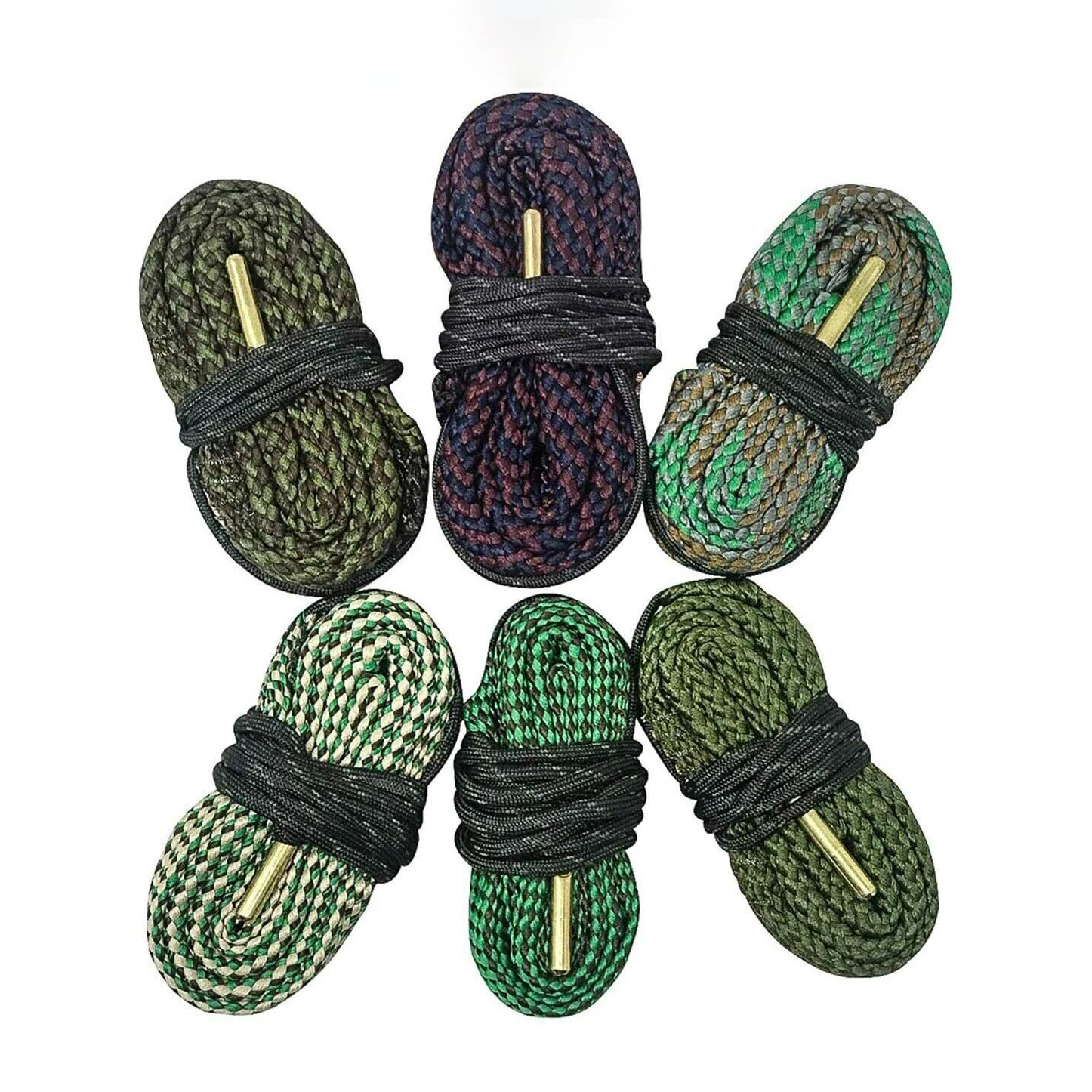 Reusable Bore Rope Gun Barrel Cleaning Kit for all caliber gun cleaning kit