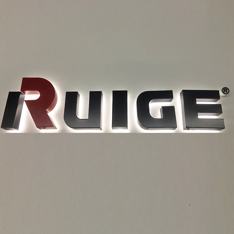 New Product Trade Show Booth Display Led Letter Sign Tradeshow Display Exhibition Booth Sign