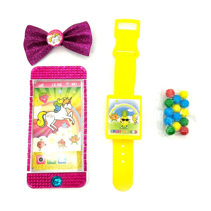 
cheap kids candy toys surprise girls toy phone set 
