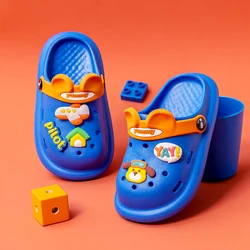 Cheerful Mario 2022 new style slides for kids girls footwear home comfortable high quality baby slippers wholesale fashion