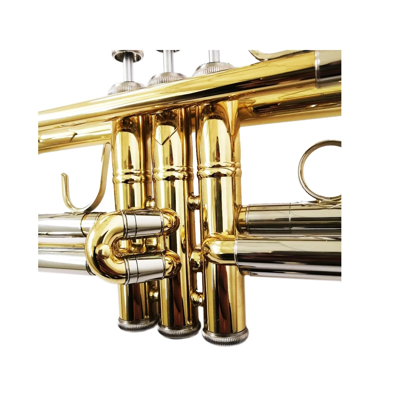 Seasound Factory  High Quality Professional Bach Imitation Gold Trumpet JYTR409