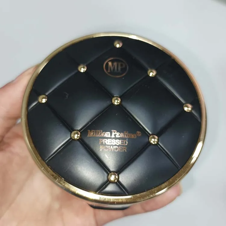 Skin Finish Smooth Contour Foundation matte baking powder face makeup Oil-control Brighten Concealer Pressed Powder With Puff