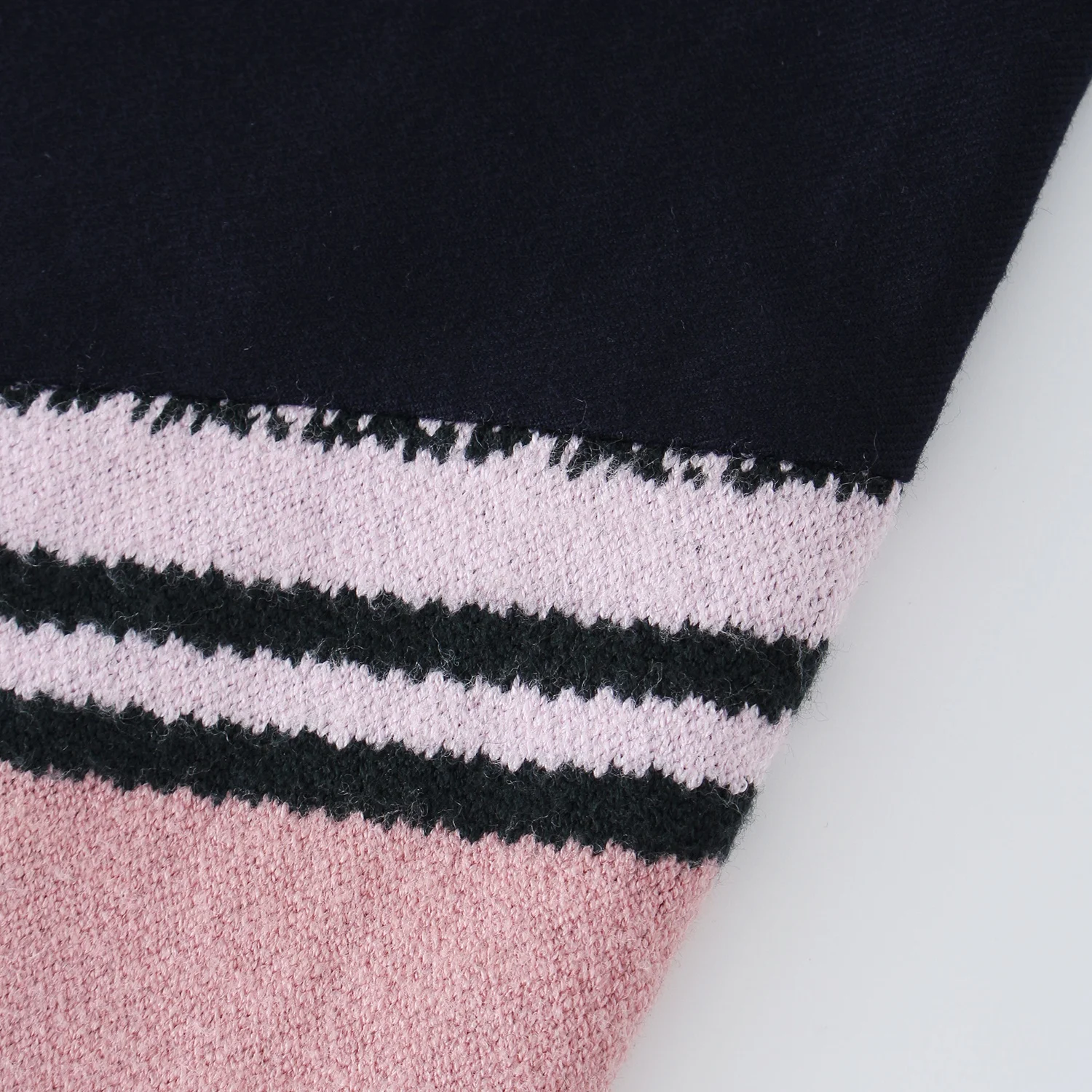 Custom Ladies Office Wear Clothes Wholesale Luxury Elegant Vintage Black Pink Patchwork Colorful Long Skirt Women 2024