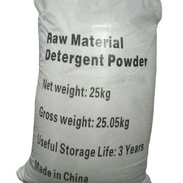 Washing powder detergent 25kg package