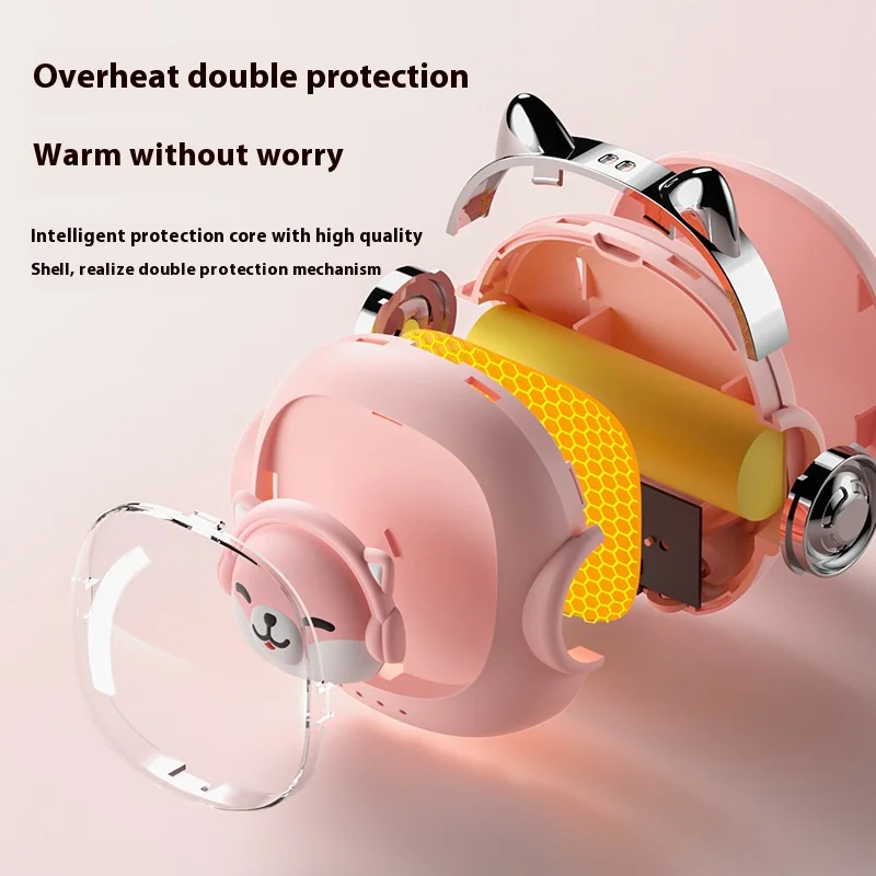 Mini Cartoon Cute Pet Warm Baby Explosion Proof Home Gift Portable Power Banks Hand Warmers