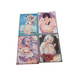 Custom japanese sexy girl board games card sleeves playing Card protector for board game
