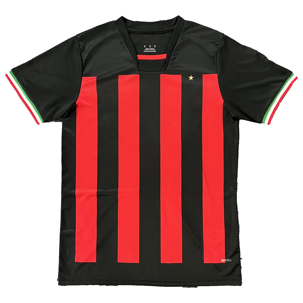 original 1:1 custom italy football league football jersey for men AC team home soccer jersey football soccer uniform