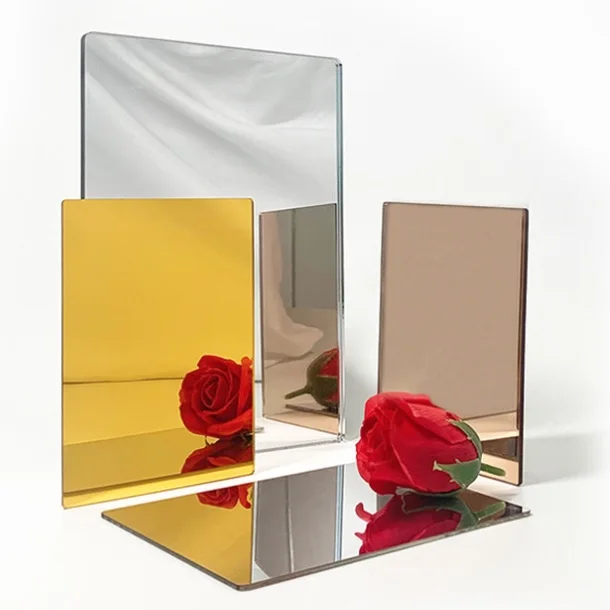 Semi-Transparent Single Sided Mirror Acrylic Sheet PMMA Sheet