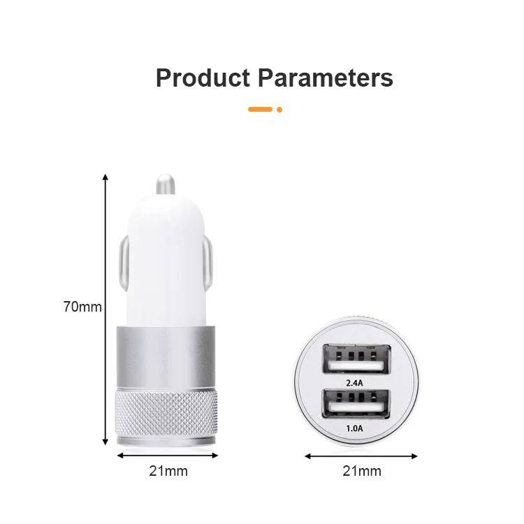 Wholesale Products Cigarette Lighter Rapid Usb Car Charger for Iphone
