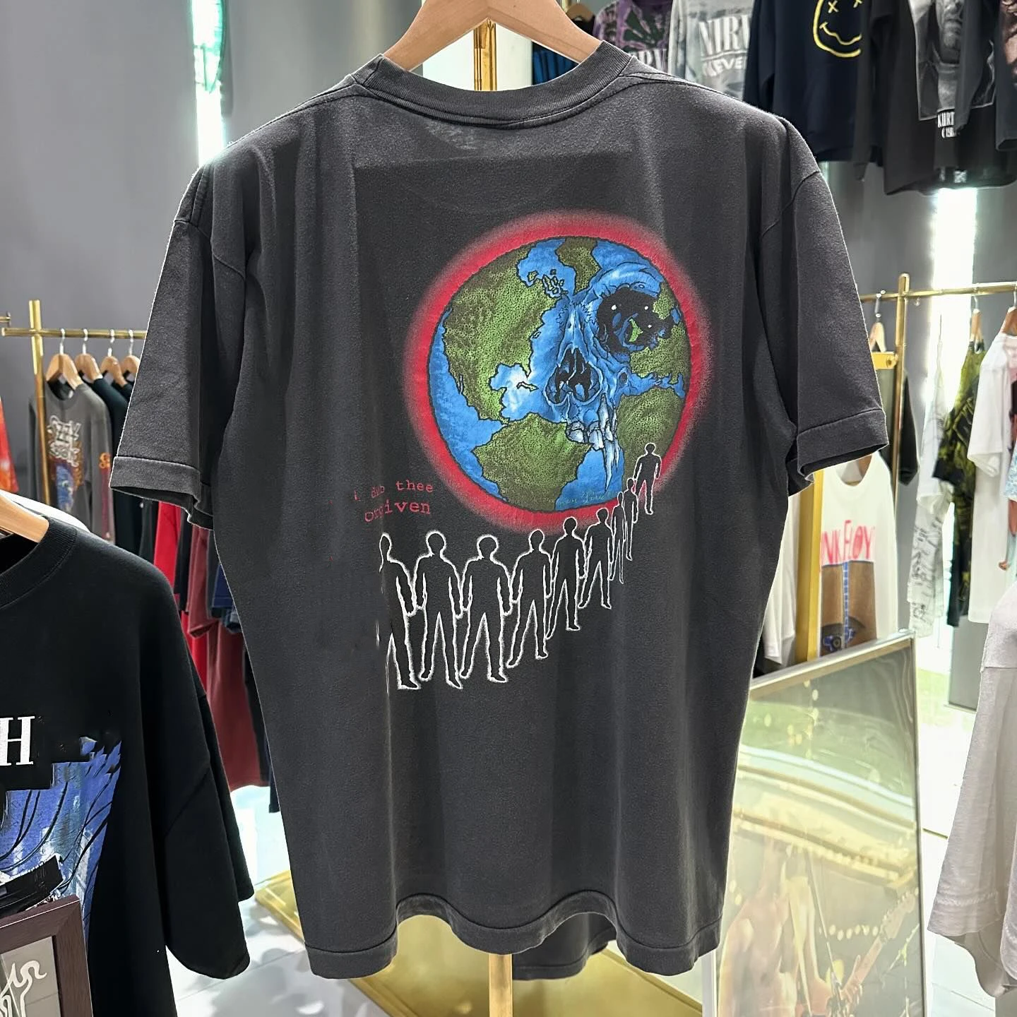 OEM Custom Heavyweight Cropped Tshirt Drop Shoulder Boxy Fit Tshirt StreetWear Graphic DTG Print Men Oversized Tees