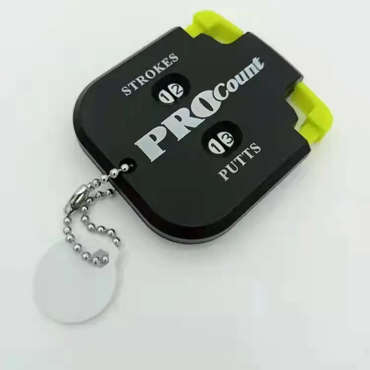 Lotusflower Mini  Procount Reset To Zero Strokes And Putts Score Keeper Clicker Score Counter For Golf