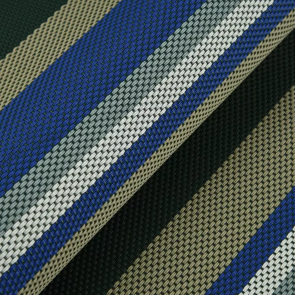 Pakistan 2*1 Style Many Color Mixed Up Best Selling Pvc Mesh Coated Fabric For Outdoor Leisure Furniture  Use