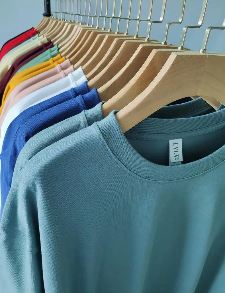 High Quality 100% Premium Cotton T-Shirt Customize Printed Logo Men O-Neck T-Shirt Custom oversized tshirt