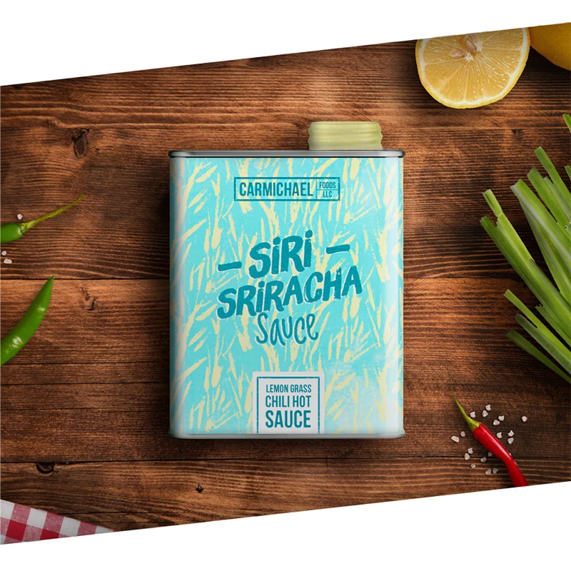 Wholesale Home Kitchen Food Storage Packaging Container Empty Olive Oil Can Tins