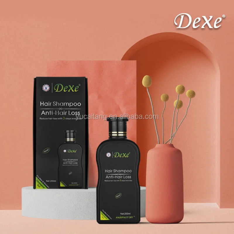 Dexe Subaru Chinese Herbal ginseng anti hair loss shampoo 200ML original factory wholesale factory supplier price private label
