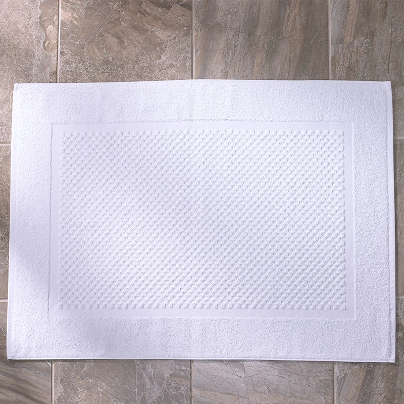 Hotel Bathroom 50x80cm 400g Anti-slip Bath Mat