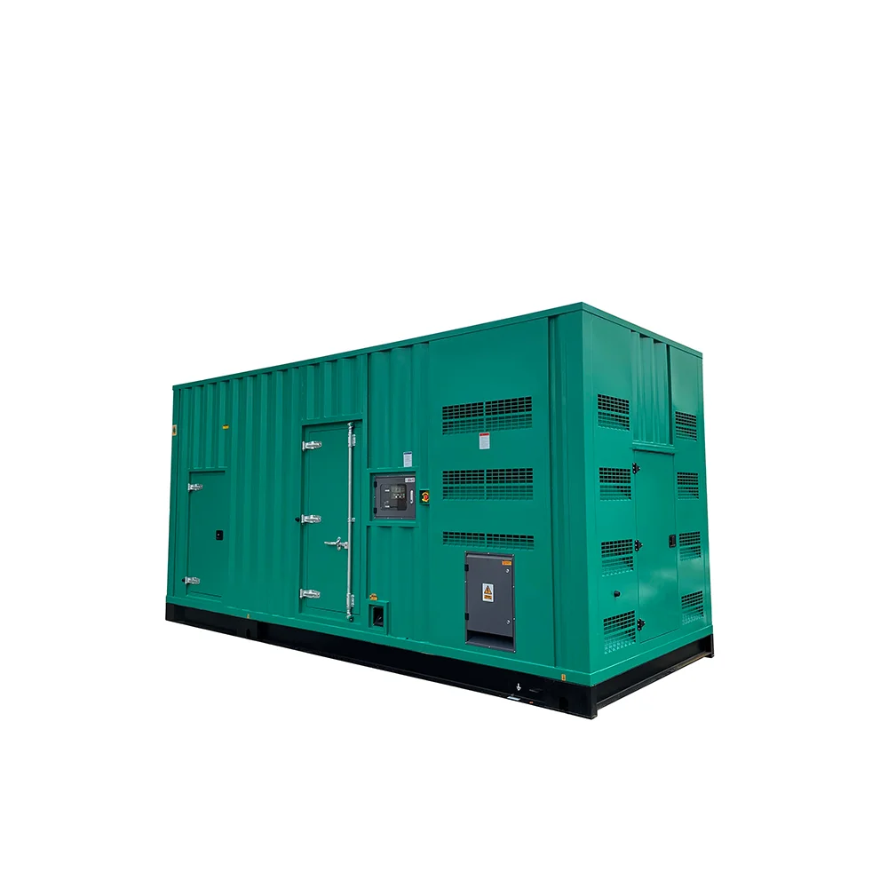 Heavy Duty Use Power Price  900kw 1125kva diesel generators low noise Container type with MTU engine