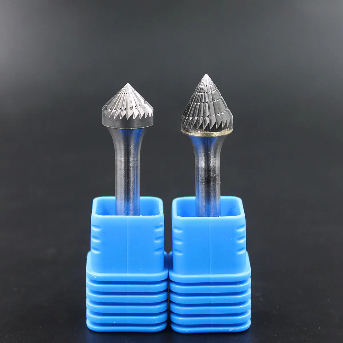 Double Cut Solid Cutting Tools Grinding Cutter Burs Cone Shape With 90 Tungsten Rotary Carbide Burr (1600340492371)