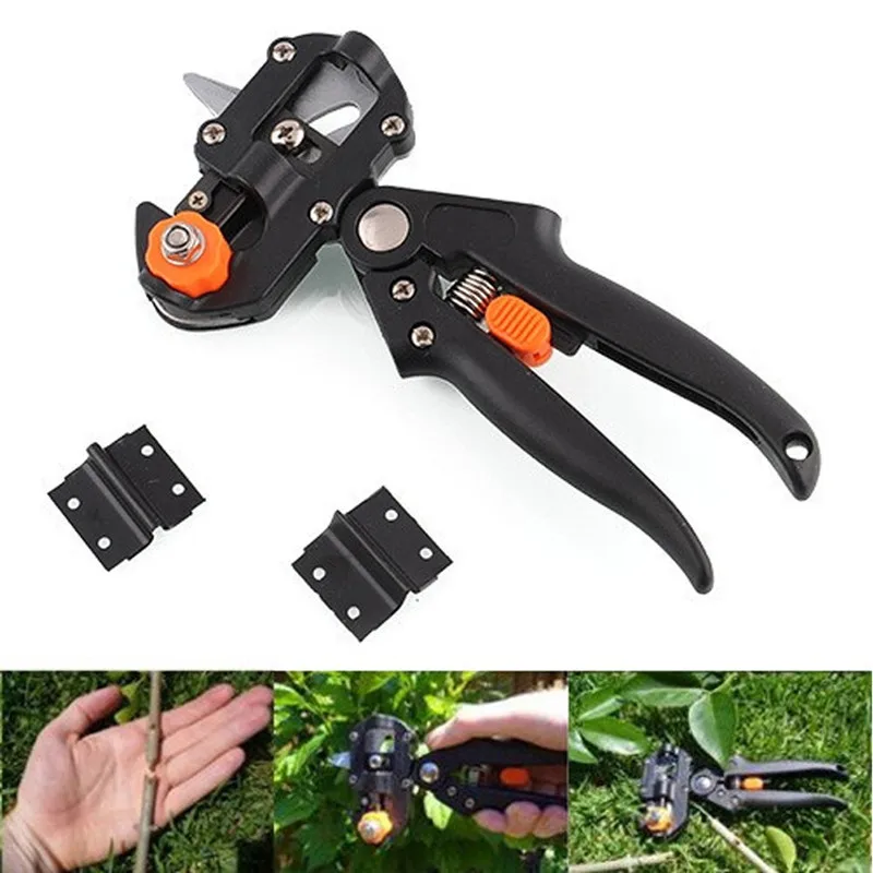 
Sturdy Carbon Steel Blade Comfort Handle Cutting Prun Garden Grafting Tool Kit 
