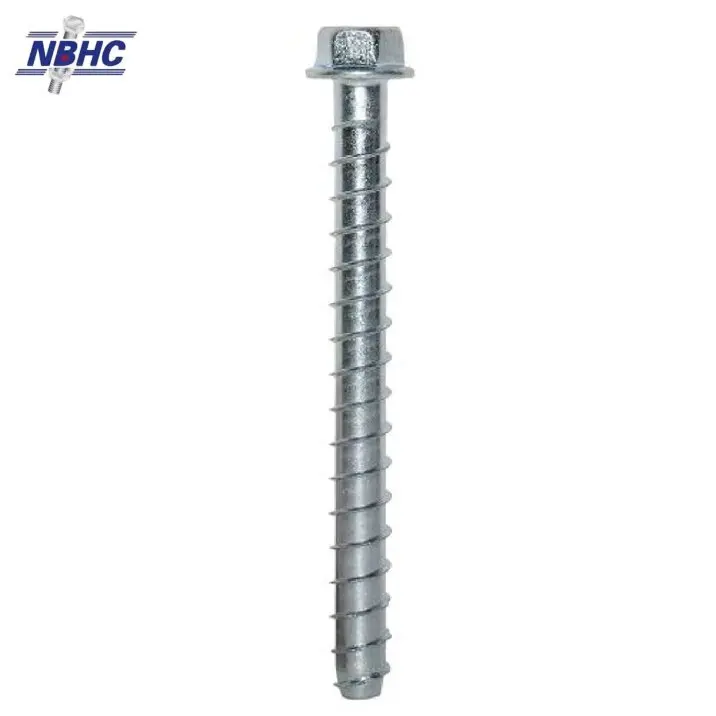 NBHC014BO Masonry Screw Anchor 10B21 Self Drilling Screw for Concrete Construction Concrete Screw