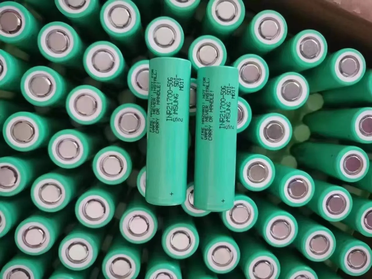 Rechargeable Battery INR21700 50G 21700 5000mAh Battery 3.7 Volt Cell For Power Tool Battery Packs