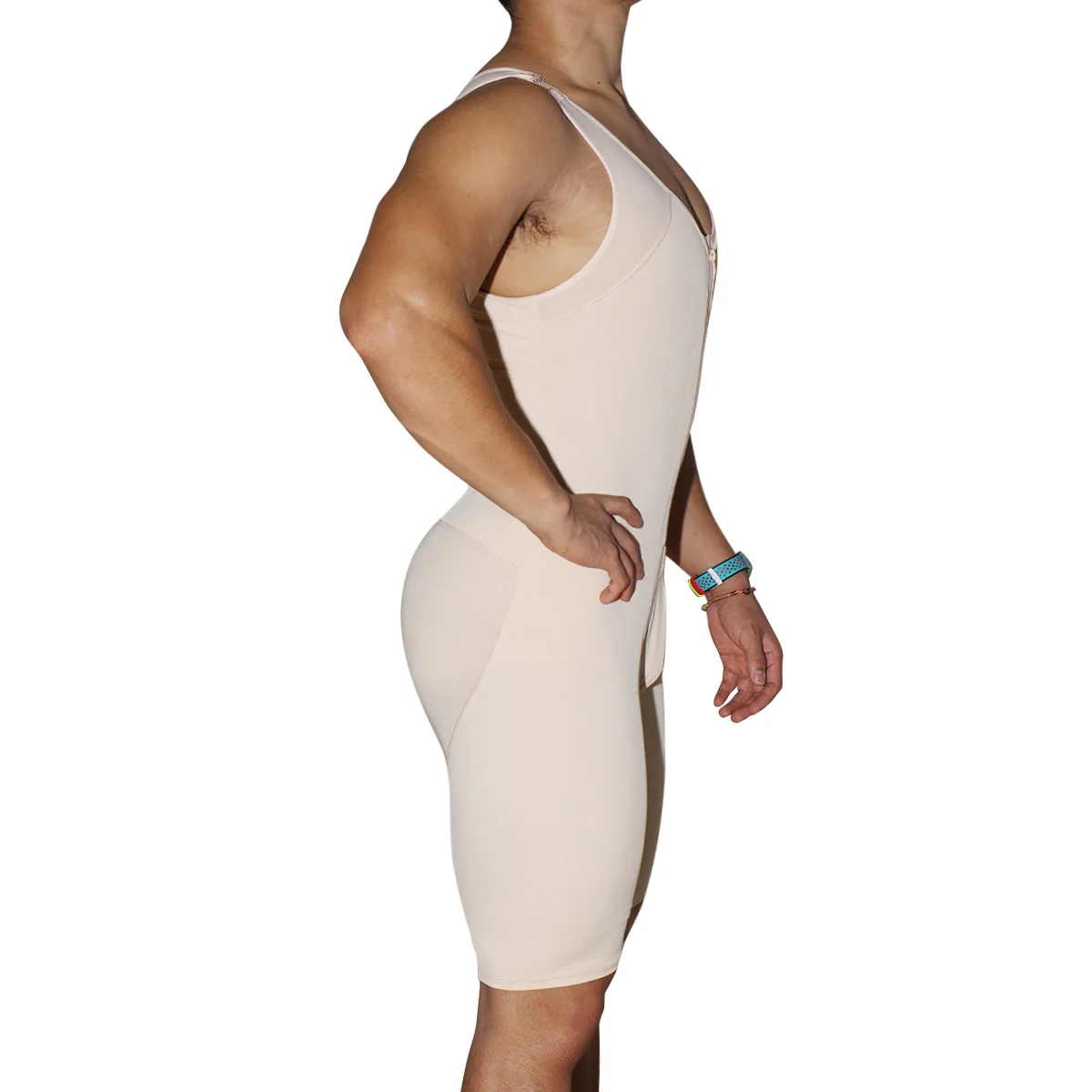  Body shaper 6XL men full body shapewear one-piece waist trainer tight hips bodysuit slimming underwear girdle