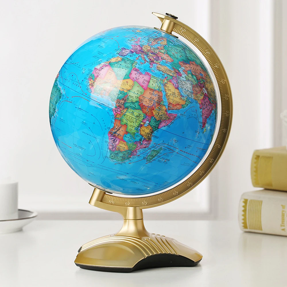 Smart Globe with AR interactive app and LED night lighting 20CM World Globe Geography learning tool for kids birthday gift globe