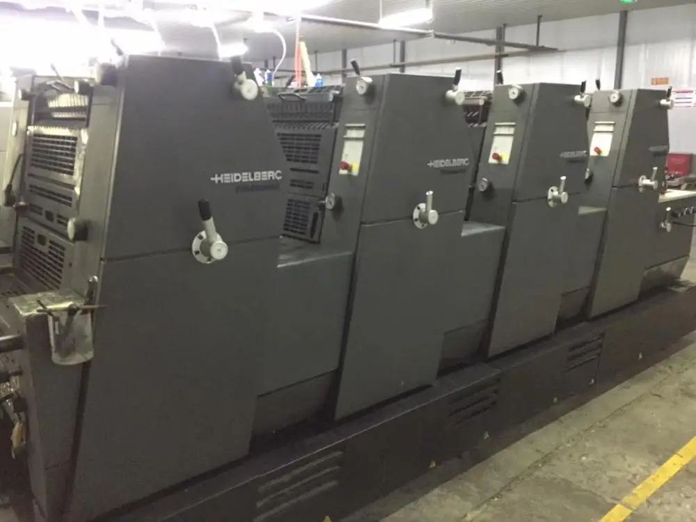 USED GERMANY heidelberg SM gto 52 offset printer for magazines