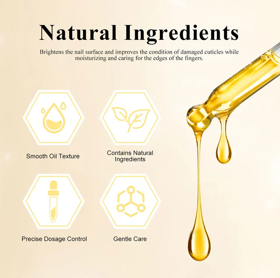High Quality Custom Professional Cuticle Oil for Nail Salon Care Private Label Vitamin E Nutrition Supplement Cuticle Treatment