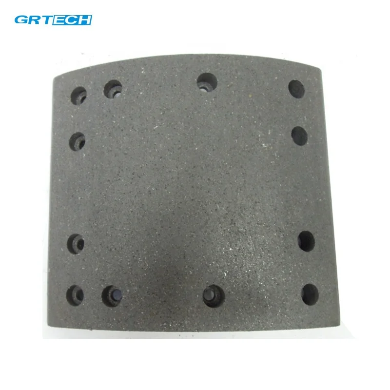 19036 19037 неасбестовые полуметаллические тормозные накладки для грузовиков renault