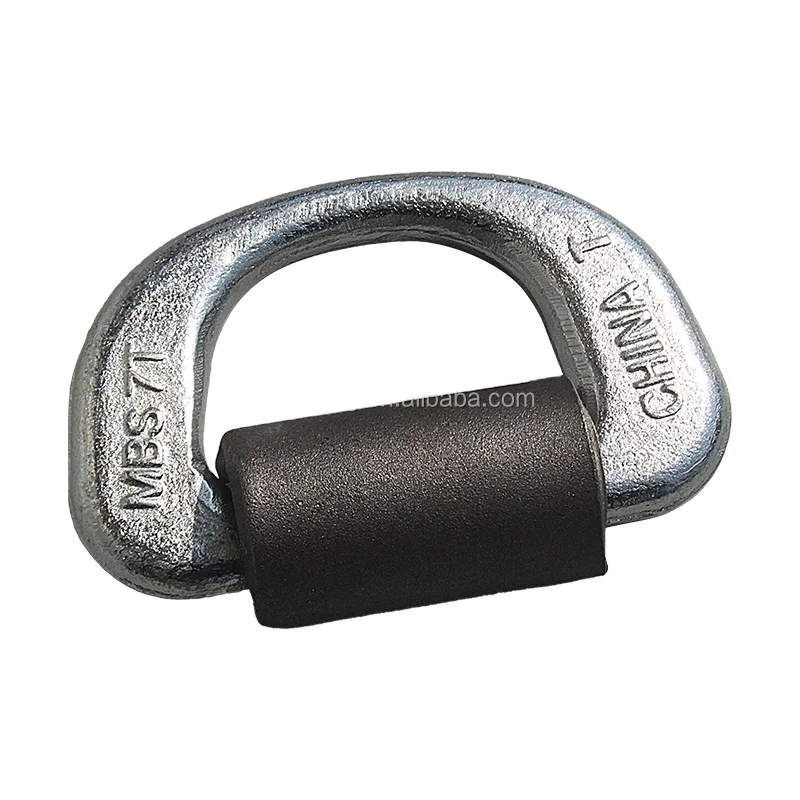 Forged D Ring Metal D-Ring Slider Buckle Multi-Coloured D-Rings