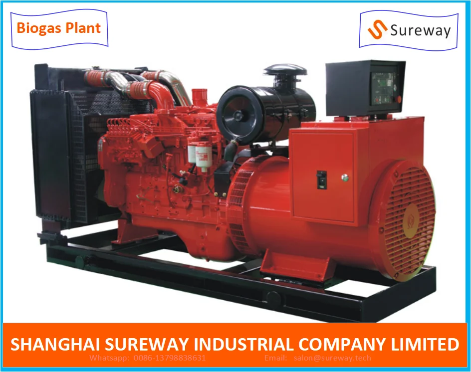 150 KW Gas Generator, natural gas genset for power generation